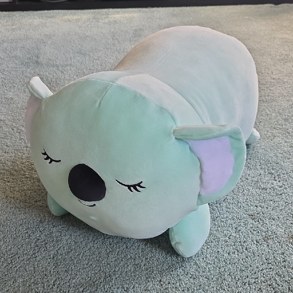 Sleepamallow By Squishmallows Mint Green Koala Bear Coco, 18 Inches, NWT